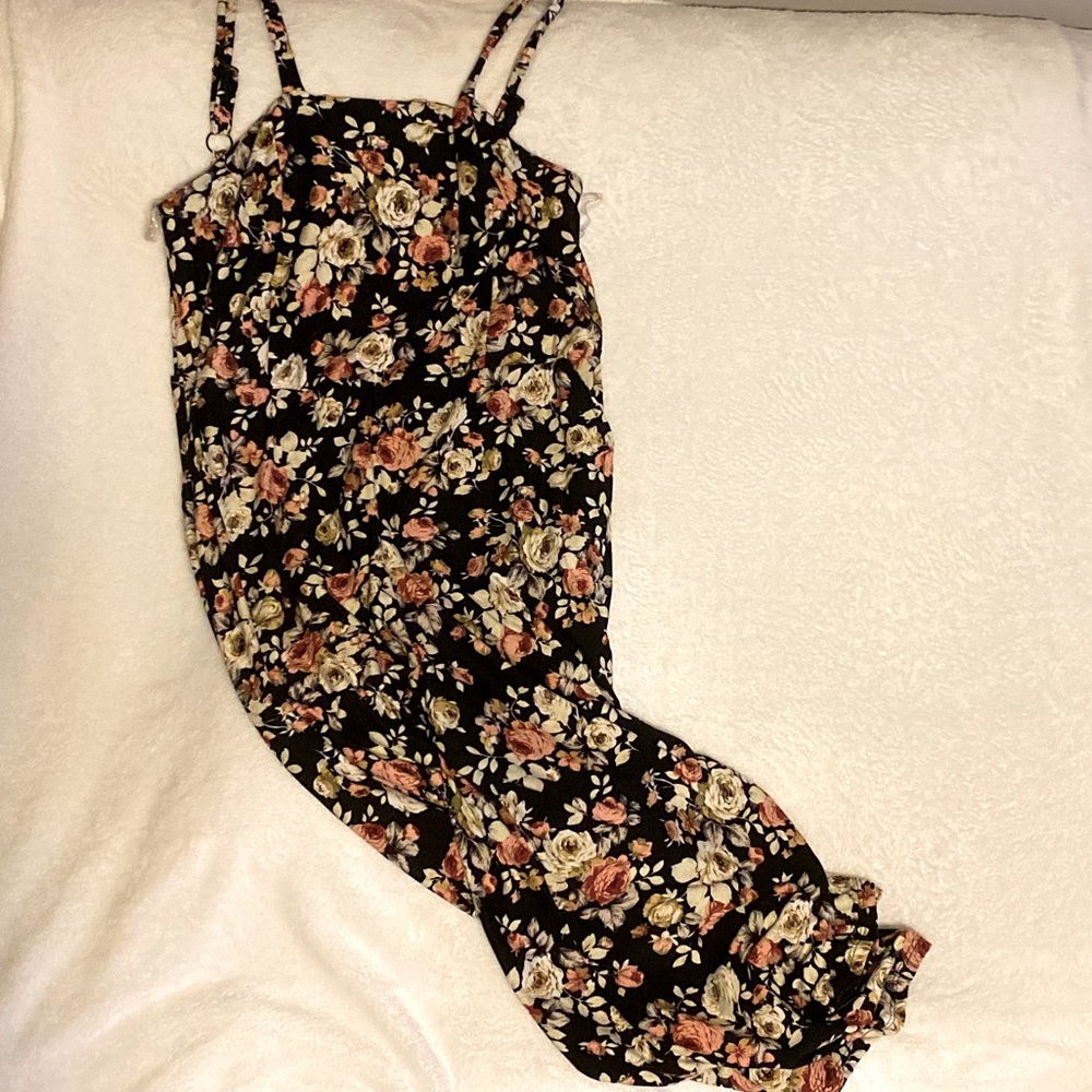Floral body suit